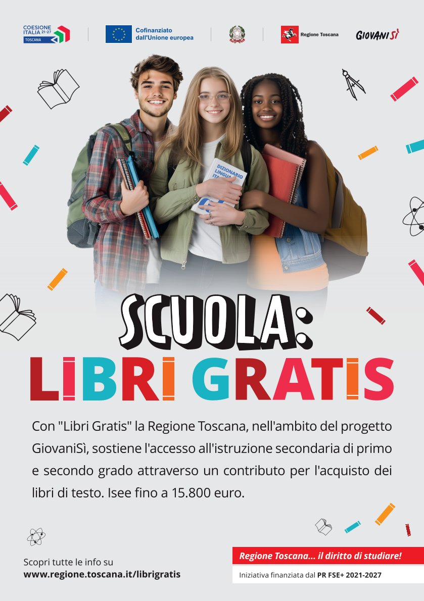 Libri gratis 26-27 - Riapertura dei termini per presentazione domande